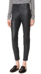 Cupcakes And Cashmere Liliana Stretch Vegan Leather Leggings