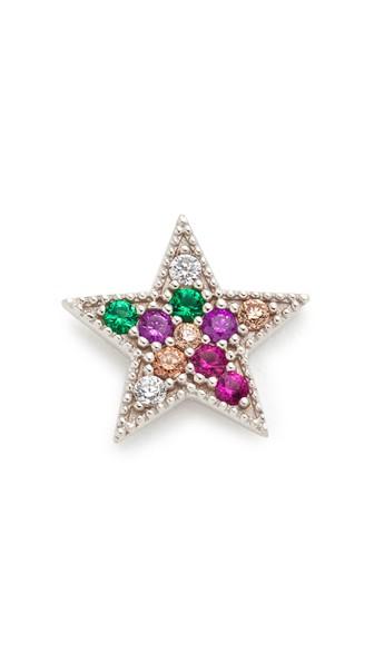 Marc Jacobs Rainbow Star Single Stud Earring