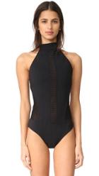 Jonathan Simkhai Halter Lace One Piece