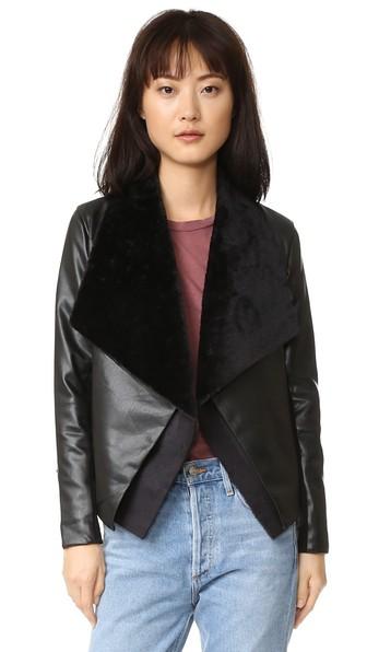 Bb Dakota James Jacket With Faux Fur