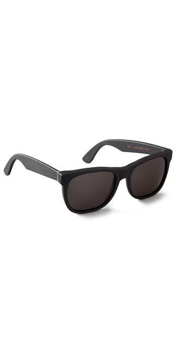 Super Sunglasses Basic Sunglasses - Black
