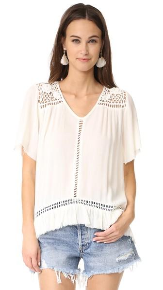 Somedays Lovin Sun Sway Crochet Blouse