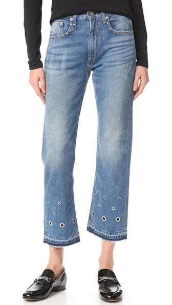 Rag Bone Jean Vintage Crop Jeans