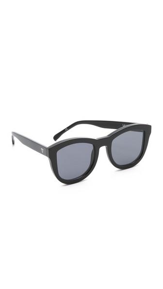 Valley Eyewear Trachea Sunglasses - Gloss Black/black