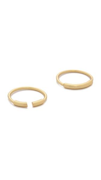 Gorjana Carla Ring Set - Gold