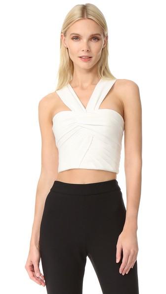 Monique Lhuillier Crop Top