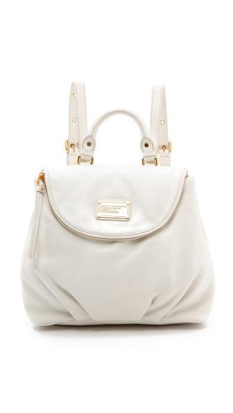 Marc By Marc Jacobs Classic Q Mariska Backpack - White Birch