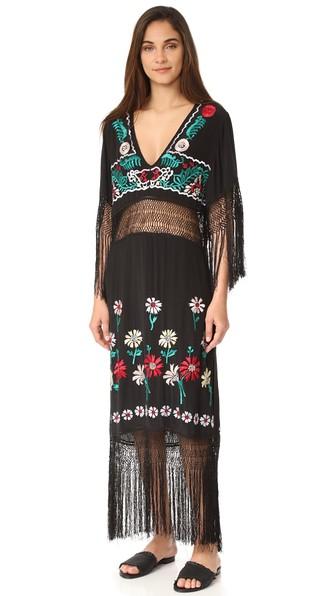 Free People Ella Fringe Dress