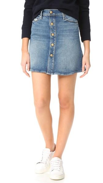 Mother Miranda Mother The Snap Down Miniskirt
