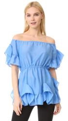 Goen J Frilled Top