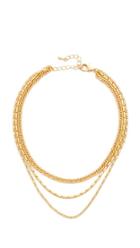 Lacey Ryan Triple Chain Choker Necklace