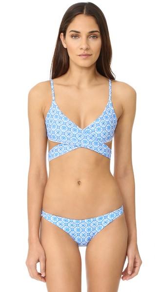 Skye Staghorn Medina Wrap Top