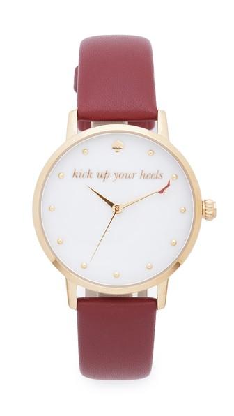 Kate Spade New York Metro Kick Up Your Heels Watch