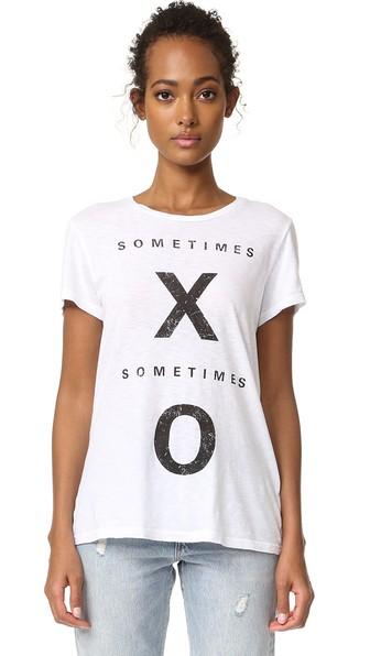 Sundry Sometimes Xo Tee
