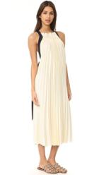 3 1 Phillip Lim Sleeveless Pleated Maxi Dress