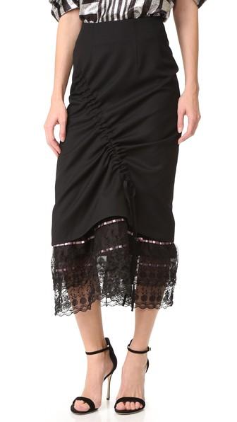 Preen By Thornton Bregazzi Owen Lace Skirt