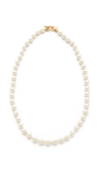 Kenneth Jay Lane Imitation Pearl Necklace