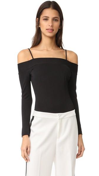 Fleur Du Mal Off Shoulder Bodysuit