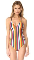 Tory Burch Feliz Stripe One Piece