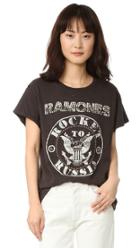 Madeworn Rock Ramones Rocket To Russia Tee