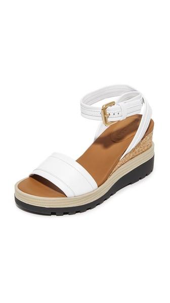 See By Chloe Breton Wedge Sandals