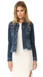 Paige Vintage Uneven Hem Rowan Jacket