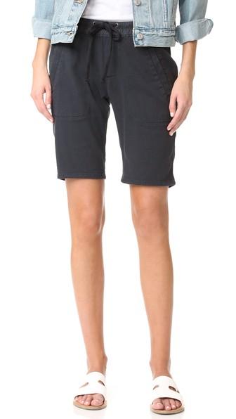 James Perse Super Soft Twill Utility Shorts