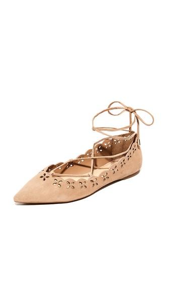 Michael Michael Kors Thalia Lace Up Flats