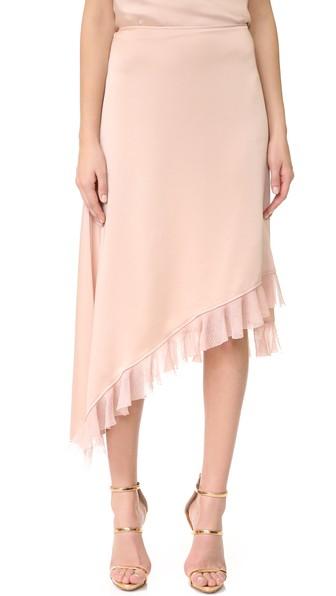 Elizabeth And James Ailie Asymmetric Ruffle Skirt