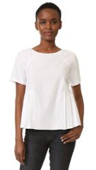 M Patmos Clement Pleated Top