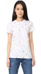 Markus Lupfer Foil Gold Stars Kate Tee