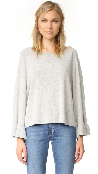 Elizabeth And James Freja Flutter Sleeve Sweater