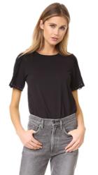 3 1 Phillip Lim Tee With Topstitch Ribbon