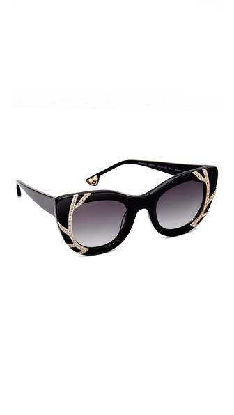 Alice Olivia Delancey Crystal Sunglasses