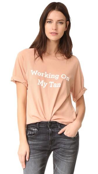 Lolli Working On My Tan Tee