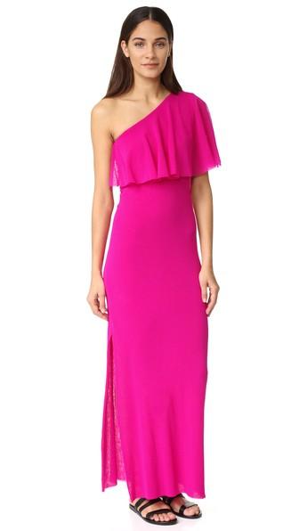 Fuzzi One Shoulder Dress