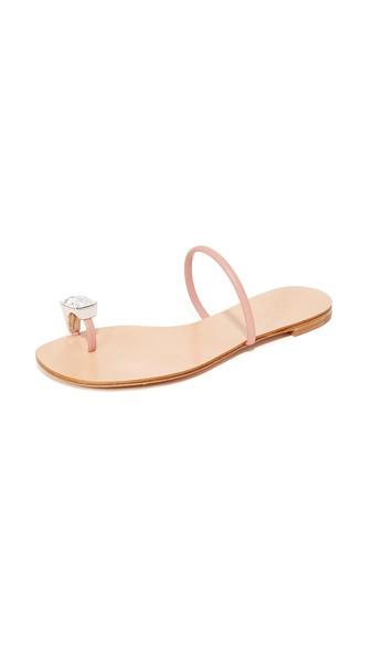 Casadei Toe Ring Sandals