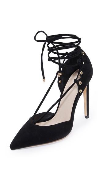 Raye Topaz Lace Up Pumps
