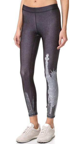 Terez Crystal Skyline Performance Leggings