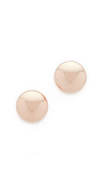 Bronzallure Purezza Button Earrings