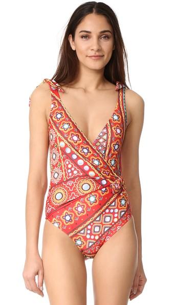 Moschino India One Piece Swimsuit