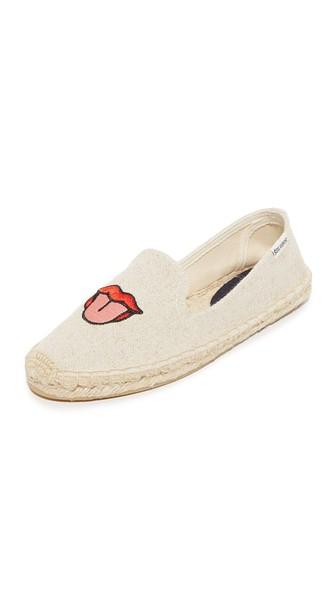 Soludos Lips Smoking Slippers