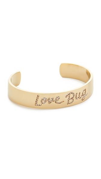 Kate Spade New York Be Mine Pave Love Cuff Bracelet