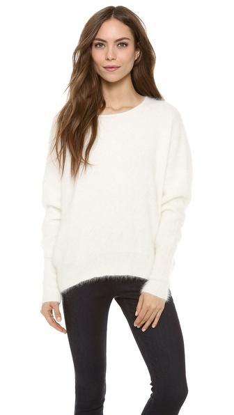Nili Lotan 18-8 Oversized Pullover - Ivory
