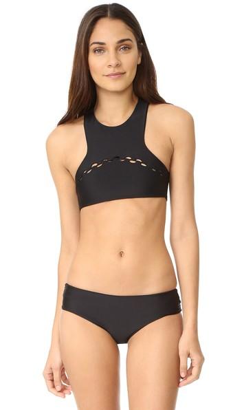 Mikoh Bangkok High Neck Bikini Top