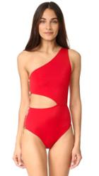 Oye Swimwear Kim One Shoulder Swimsuit