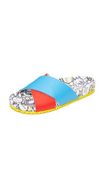 Mira Mikati Rainbow Monster Slides