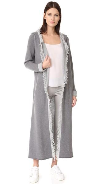 Theperfext Long Cashmere Cardigan