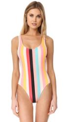 Solid Striped The Anne Marie Stripe One Piece