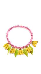 Mercedes Salazar Banana Choker Necklace